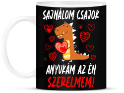 printfashion Anyukám az én szerelmem - Bögre - Fekete (6048173)