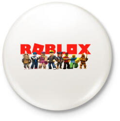 printfashion Roblox - Kitűző, hűtőmágnes - Fehér (3089869)