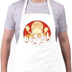 printfashion Mogyoró szörny - Kötény - Fehér (13649584)