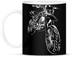 printfashion apriliasxf - Bögre - Fekete (3292224)