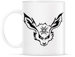 printfashion Kurama fekete - Bögre - Fehér (5673007)