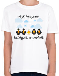 printfashion Azt hiszem - Gyerek póló - Fehér (13901711)
