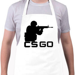 printfashion CS: GO - Kötény - Fehér (4903078)