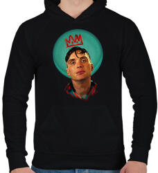 printfashion Peaky Blinders vezér - Férfi kapucnis pulóver - Fekete (10900889)