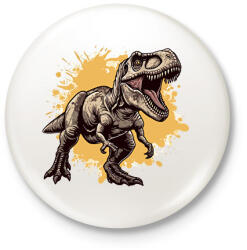 printfashion T-Rex - Kitűző, hűtőmágnes - Fehér (16784728)