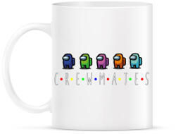 printfashion Among us crewmates 2 - Bögre - Fehér (4326936)