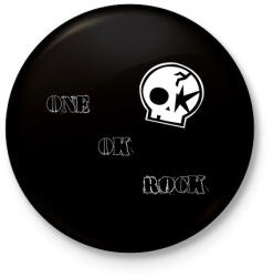 printfashion One Ok Rock - Kitűző, hűtőmágnes - Fekete (3094221)
