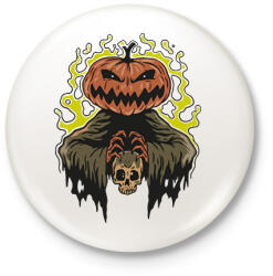 printfashion Halloween - Kitűző, hűtőmágnes - Fehér (16824914)