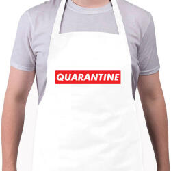 printfashion Quarantine - Kötény - Fehér (4910932)