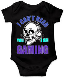 printfashion Gamer - Baba Body - Fekete (13638268)