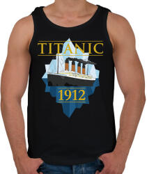 printfashion Titanic 1912 - Férfi atléta - Fekete (14891194)