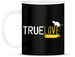 printfashion True love - Bögre - Fekete (13463543)
