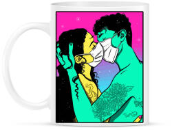 printfashion Mask kiss - Bögre - Fehér (4834040)