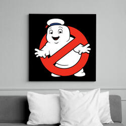 printfashion Ghostbuster - Vászonkép - Fekete (6661533)
