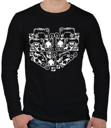 printfashion catheart. w - Férfi hosszú ujjú póló - Fekete (15672832)