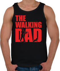 printfashion The walking dad - Férfi atléta - Fekete (1484441)