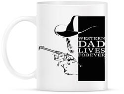printfashion Western dad - Bögre - Fehér (7505971)