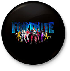 printfashion Fortnite poster 8 - Kitűző, hűtőmágnes - Fekete (11476811)