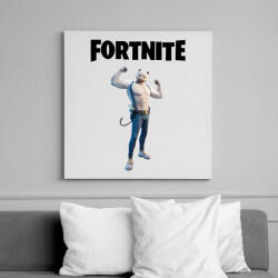 printfashion Fortnite Ghost Meowscles - Vászonkép - Fehér (6631203)