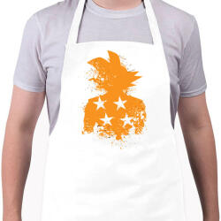 printfashion 4 Star Hero - Kötény - Fehér (4903646)