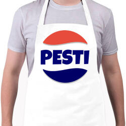printfashion PESTI - Kötény - Fehér (10995031)