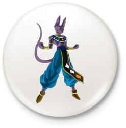 printfashion DBz Karakter - Kitűző, hűtőmágnes - Fehér (3082944)