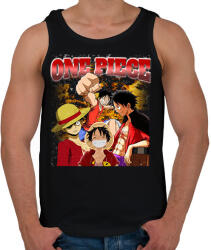 printfashion One Piece vintage - Férfi atléta - Fekete (14221078)