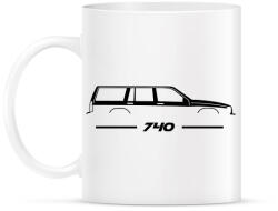 printfashion Volvo 740 (4) - Bögre - Fehér (14469516)