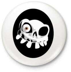 printfashion Medievil - Kitűző, hűtőmágnes - Fehér (3082242)