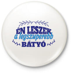 printfashion Legszuperebb bátyó - Kitűző, hűtőmágnes - Fehér (14068652)