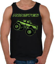 printfashion Monster - Férfi atléta - Fekete (6403842)