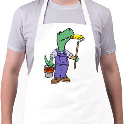printfashion Painter crock - Kötény - Fehér (4909179)
