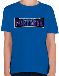 printfashion Fortnite season10 - Gyerek póló - Királykék (4289686)