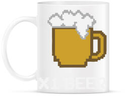 printfashion X1 beer - Bögre - Fehér (4133045)