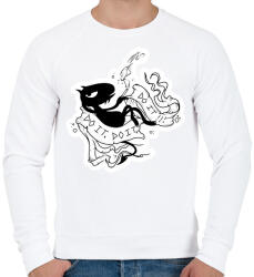 printfashion Disenchantment Luci - Férfi pulóver - Fehér (16469995)