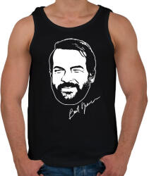 printfashion Bud Spencer - Férfi atléta - Fekete (6106867)