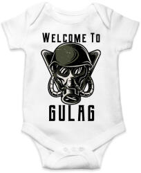 printfashion Welcome to Gulag - Baba Body - Fehér (3267031)