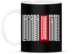 printfashion La casa de papel text - Bögre - Fekete (5049151)