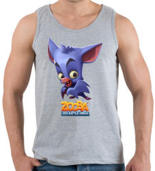 printfashion Zooba - Henry - Férfi atléta - Sport szürke (4603112)