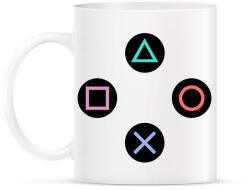 printfashion Kontroller gombok - Bögre - Fehér (2917608)