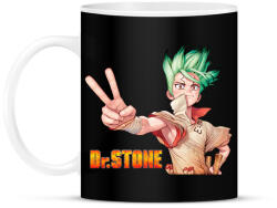 printfashion Dr. Stone - Bögre - Fekete (14863037)