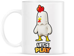 printfashion Stumble Guys - Chicken - Bögre - Fehér (16086355)