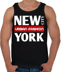 printfashion New York City - Férfi atléta - Fekete (4386575)