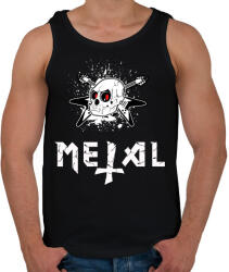 printfashion metal - Férfi atléta - Fekete (1486542)