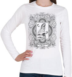 printfashion Fairy - Női hosszú ujjú póló - Fehér (2292164)