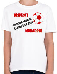 printfashion Kispesti drukker - Gyerek póló - Fehér (11455428)