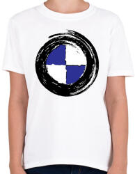 printfashion BMW tornádó - Gyerek póló - Fehér (1165576)