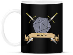 printfashion A harcos - Bögre - Fekete (2661105)
