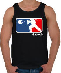 printfashion Street Fighter League - Férfi atléta - Fekete (9456813)
