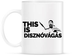 printfashion This is disznovágás - Bögre - Fehér (2153214)